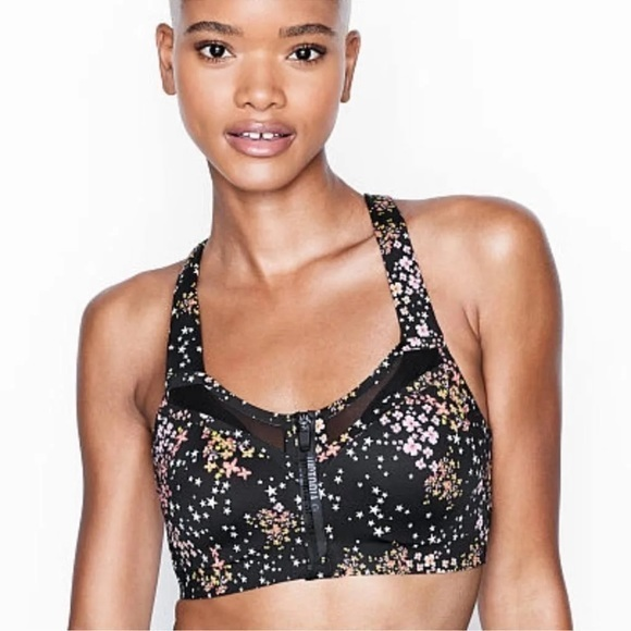 Victoria’s Secret Victoria Sport Incredible Knockout‎ Ultra Max Floral Star 32DD - Picture 1 of 8